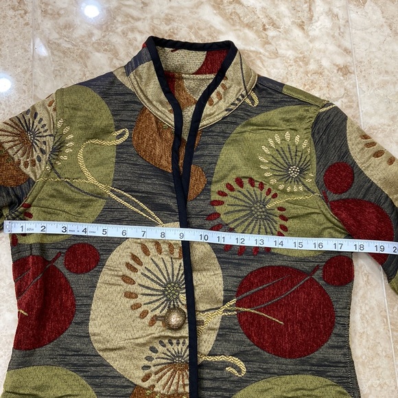 🎁NWT. Trimdin Lily Pad Collection Autumn Reversible Jacket.XS - Picture 4 of 8